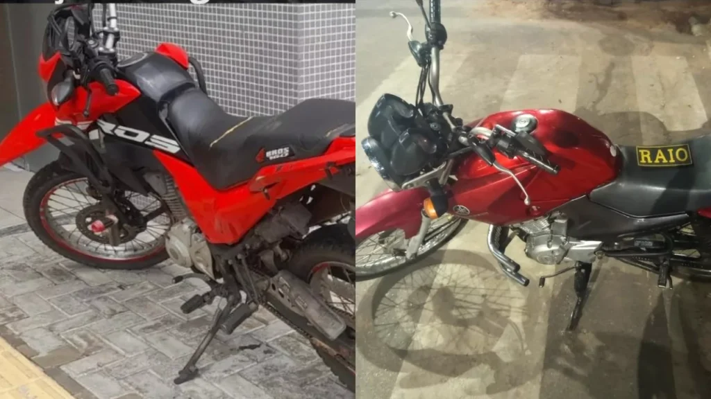 Cinco motos roubadas reaparecem no Cariri em 48h