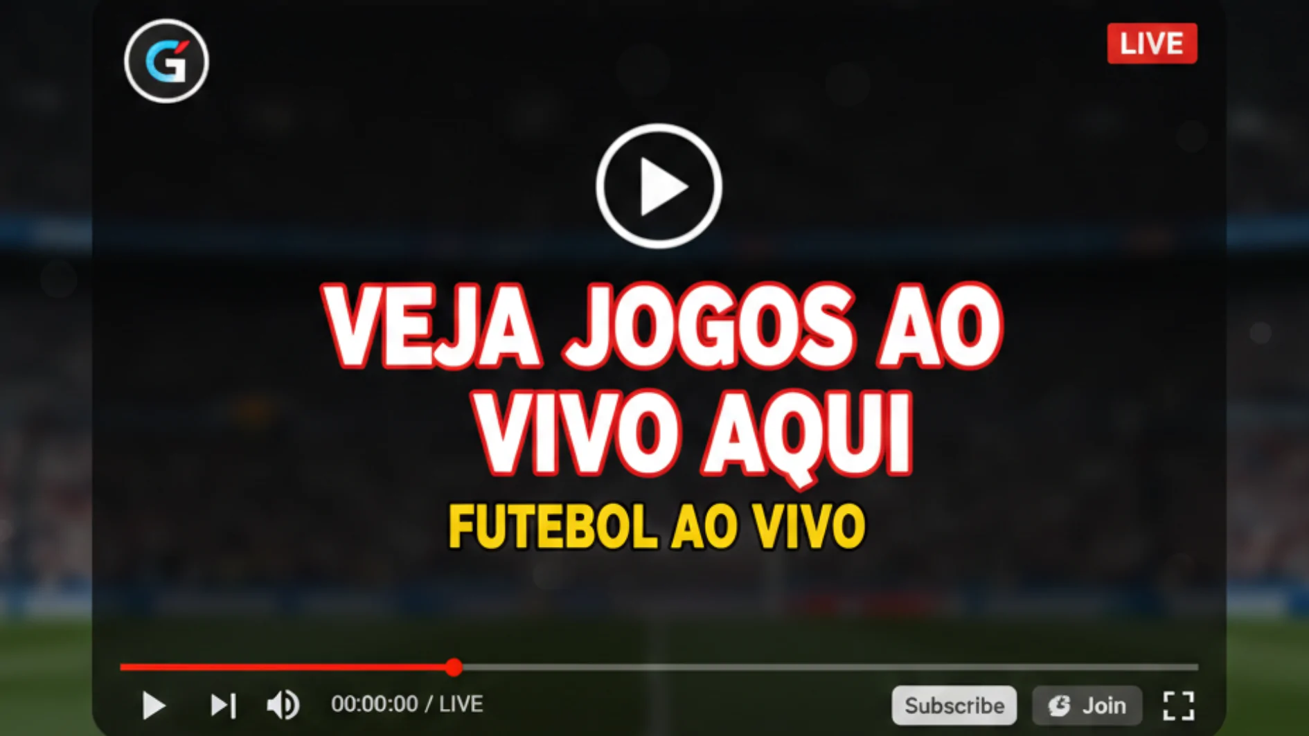 Assista ao jogo ao vivo